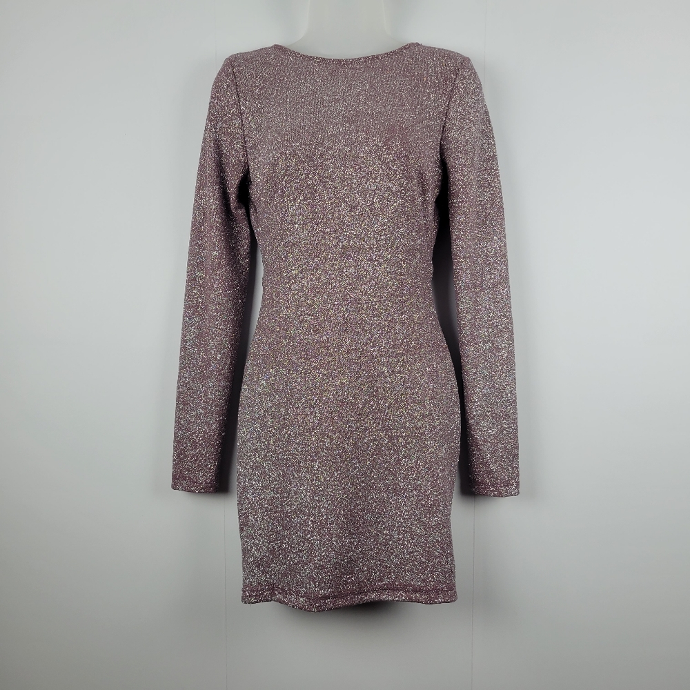NWT Lovely Day Metallic Dress L